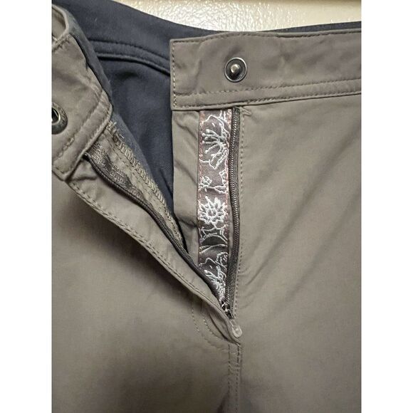 LL Bean Comfort Trail‎ Fleece Lined Hiking Outdoor Pants Brown Womens Sz 16 Reg - Picture 11 of 15